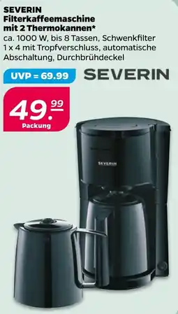 NETTO SEVERIN Filterkaffeemaschine mit 2 Thermokannen Angebot