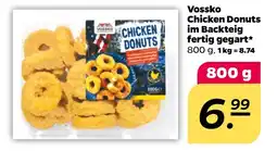 NETTO Vossko Chicken Donuts im Backteig fertig gegart Angebot