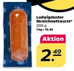 NETTO Ludwigsluster Streichmettwurst Angebot