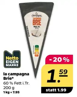 NETTO la campagna Brie Angebot