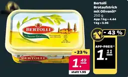 NETTO Bertolli Brotaufstrich mit Olivenöl Angebot