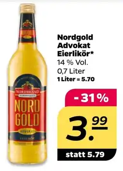 NETTO Nordgold Advokat Eierlikör Angebot