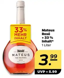 NETTO Mateus Rosé +33% Inhalt Angebot