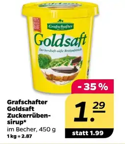 NETTO Grafschafter Goldsaft Zuckerrüben- sirup Angebot