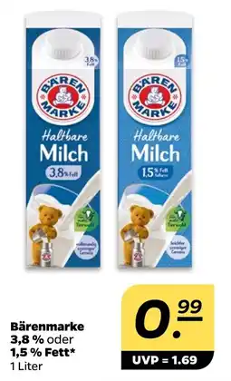 NETTO Bärenmarke 3,8% oder 1,5% Fett Angebot