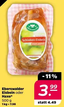 NETTO Eberswalder Eisbein oder Haxe Angebot