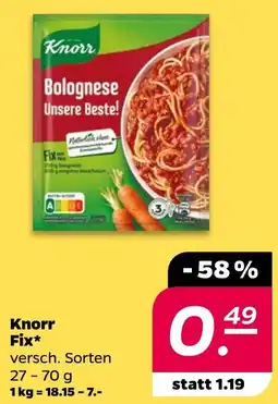 NETTO Knorr Fix Angebot