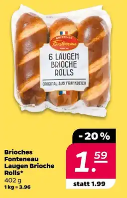 NETTO Brioches Fonteneau Laugen Brioche Rolls Angebot