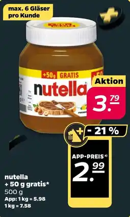 NETTO nutella Angebot