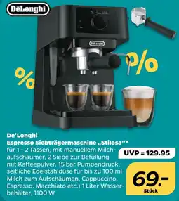 NETTO De'Longhi Espresso Siebträgermaschine,,Stilosa'' Angebot