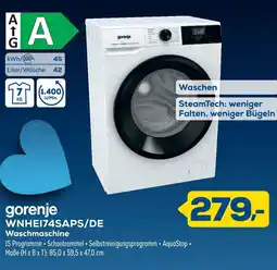Euronics gorenje WNHEI74SAPS/DE Waschmaschine Angebot