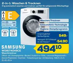 Euronics SAMSUNG WD81T4049CE Waschtrockner Angebot