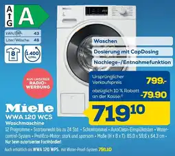 Euronics Miele WWA 120 WCS Waschmaschine Angebot