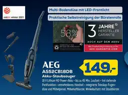 Euronics AEG AS52CB18DB Akku-Staubsauger Angebot