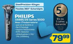 Euronics PHILIPS S5885/25 Series 5000 Nass-/Trockenrasierer Angebot