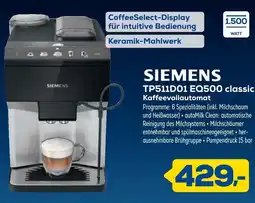 Euronics SIEMENS TP511D01 EQ500 classic Kaffeevollautomat Angebot