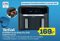 Euronics Tefal EY942H Dual Easy Fry XXL Heißluftfritteuse Angebot