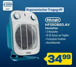 Euronics DeLonghi HFS50B20.AV Heizlüfter Angebot