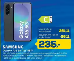 Euronics SAMSUNG Galaxy A36 5G (128 GB) Angebot