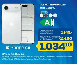 Euronics iPhone Air (512 GB) Angebot