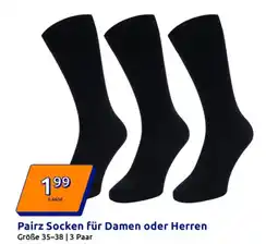 Action Pairz Socken für Damen oder Herren Angebot