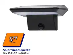 Action Solar Wandleuchte Angebot