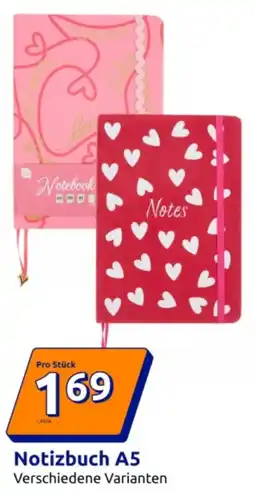Action Notizbuch A5 Angebot