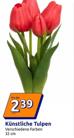 Action Künstliche Tulpen Angebot