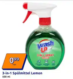 Action 3-in-1 Spülmittel Lemon Angebot