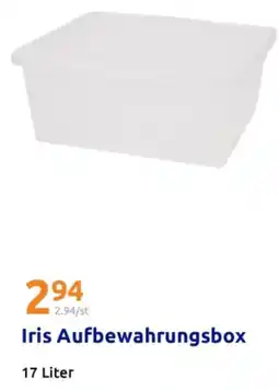 Action Iris Aufbewahrungsbox Angebot
