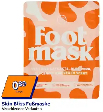 Action Skin Bliss Fuẞmaske Angebot