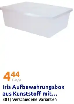 Action Iris Aufbewahrungsbox aus Kunststoff mit... Angebot