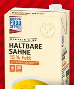 Handelshof Edeka Foodservice Classic Haltbare Sahne Angebot