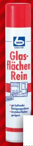 Handelshof Dr. Becher Glasflächen Rein Angebot