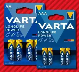 Handelshof Varta Batterien Longlife Power Angebot