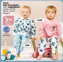 NETTO Stitch Baby Sweatjacke oder Jogginghose Angebot