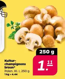 NETTO Kultur- champignons braun Angebot