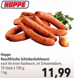 CITTI Markt Hoppe Rauchfrische Schinkenkohlwurst Angebot