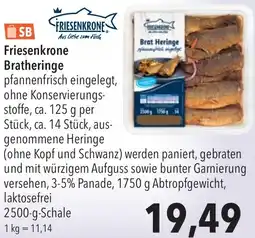 CITTI Markt Friesenkrone Bratheringe Angebot