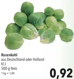 CITTI Markt Rosenkohl Angebot