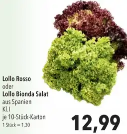 CITTI Markt Lollo Rosso oder Lollo Bionda Salat Angebot