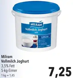 CITTI Markt Milram Vollmilch Joghurt Angebot