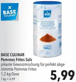 CITTI Markt BASE CULINAR Pommes Frites Salz Angebot