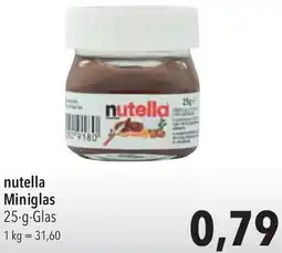 CITTI Markt nutella Miniglas Angebot
