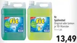 CITTI Markt fit Spülmittel Angebot