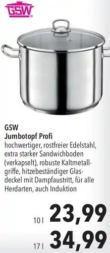 CITTI Markt GSW Jumbotopf Profi Angebot