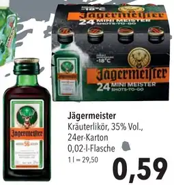 CITTI Markt Jägermeister Kräuterlikör Angebot