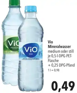 CITTI Markt Vio Mineralwasser Angebot