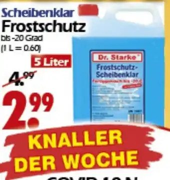 Wreesmann Dr. Starke Frostschutz-Scheibenklar 5L Angebot