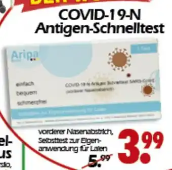 Wreesmann Aripa COVID-19-N Antigen-Schnelltest Angebot